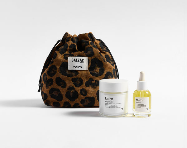 The Balzac Paris x talm skincare set
