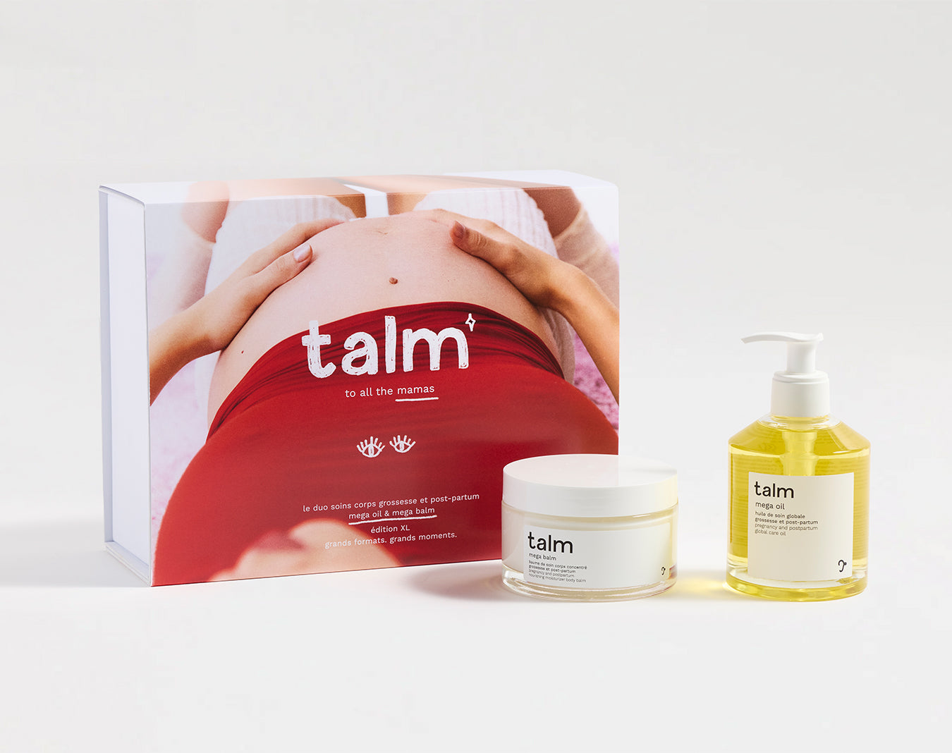Coffret duo XL grossesse & post-partum